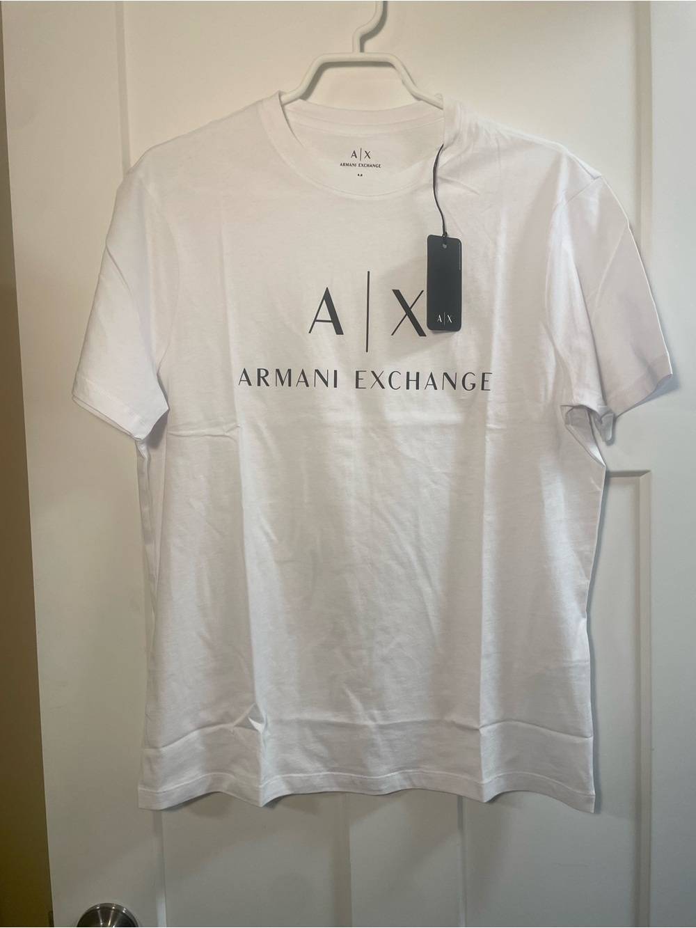 Armani Exchange White Tee NWT